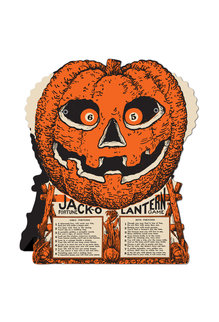 Vintage Halloween: J-O-L Fortune Wheel Game