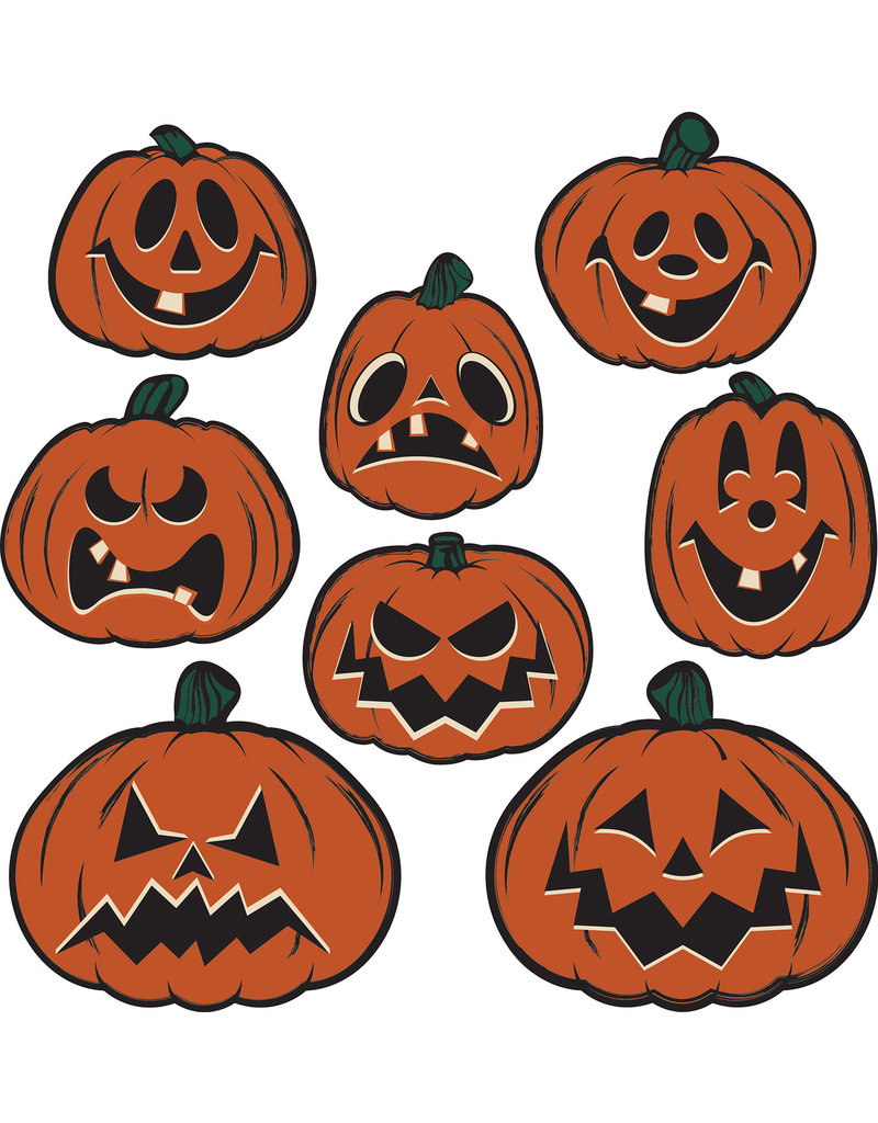 Vintage Halloween: Pumpkin Cutouts (8pk.)