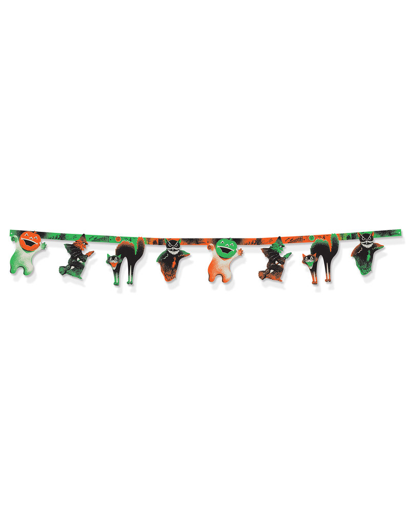 Vintage Halloween: Jointed Streamer (10"x7')