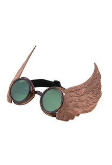 elope Steamworks Winged Goggles Gold