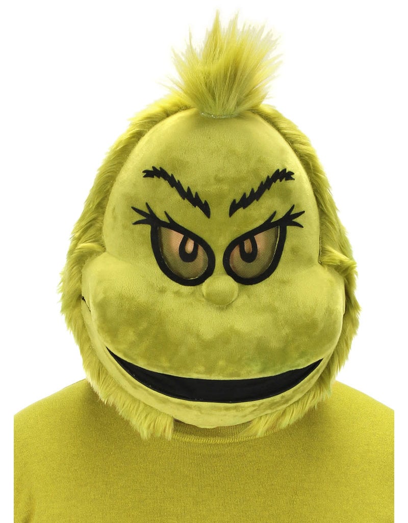 elope Dr. Seuss The Grinch Plush Mouth Mover Mask