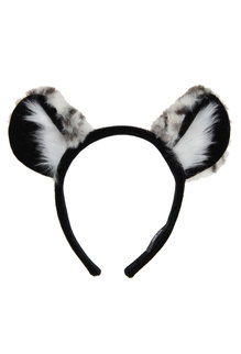 elope Deluxe Snow Leopard Ears Headband