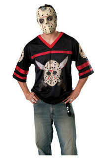 Rubies Costumes Men's Jason Voorhees Hockey Jersey