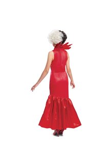 Disguise Costumes Women's Classic Cruella Live Action Red Dress Costume