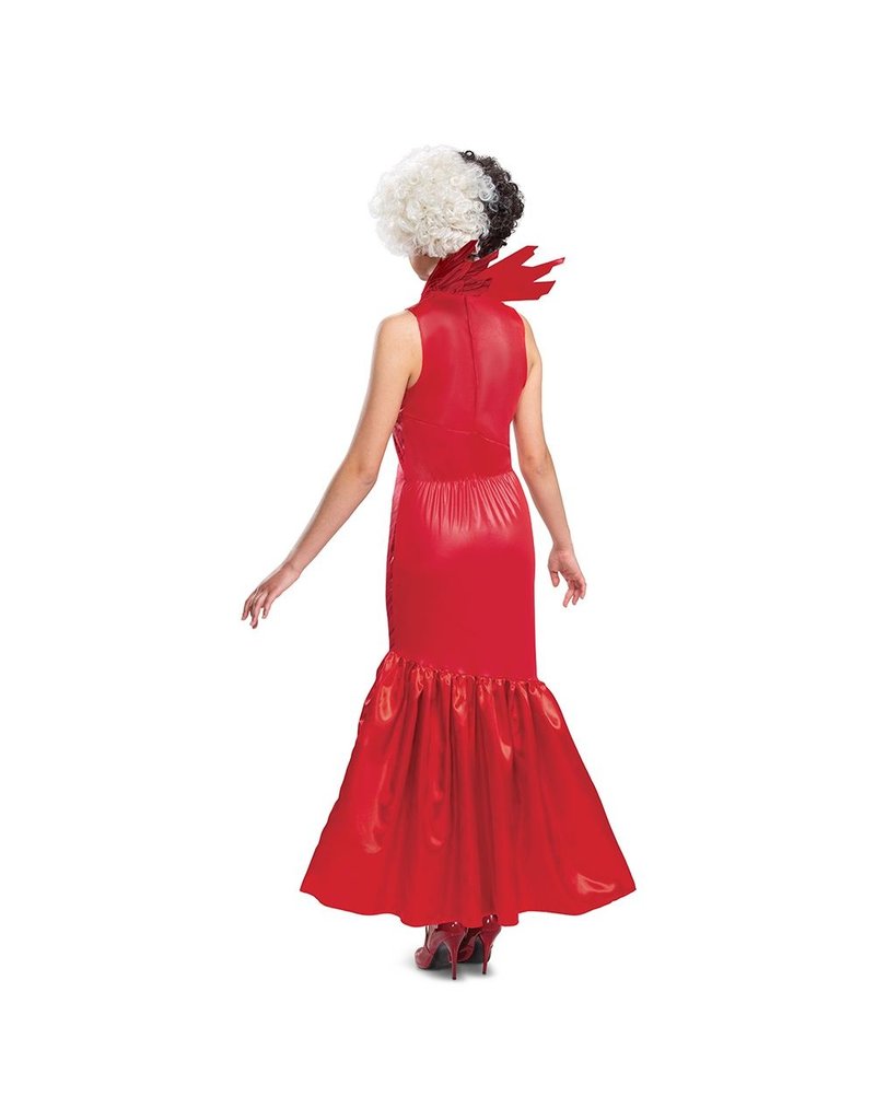 Disguise Costumes Women's Classic Cruella Live Action Red Dress Costume