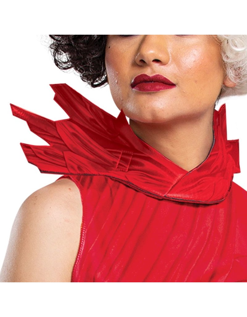 Disguise Costumes Women's Classic Cruella Live Action Red Dress Costume