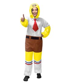 Rubies Costumes Adult Unisex Spongebob Squarepants™ Comfy Wear Onesie Costume