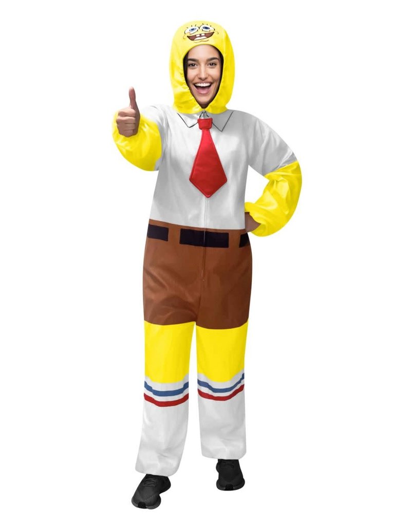 Rubies Costumes Adult Unisex Spongebob Squarepants™ Comfy Wear Onesie Costume