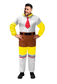 Rubies Costumes Adult Unisex Spongebob Squarepants™ Comfy Wear Onesie Costume