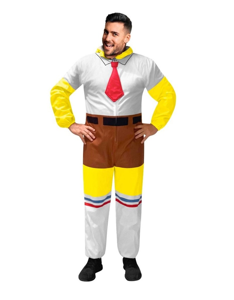 Rubies Costumes Adult Unisex Spongebob Squarepants™ Comfy Wear Onesie Costume