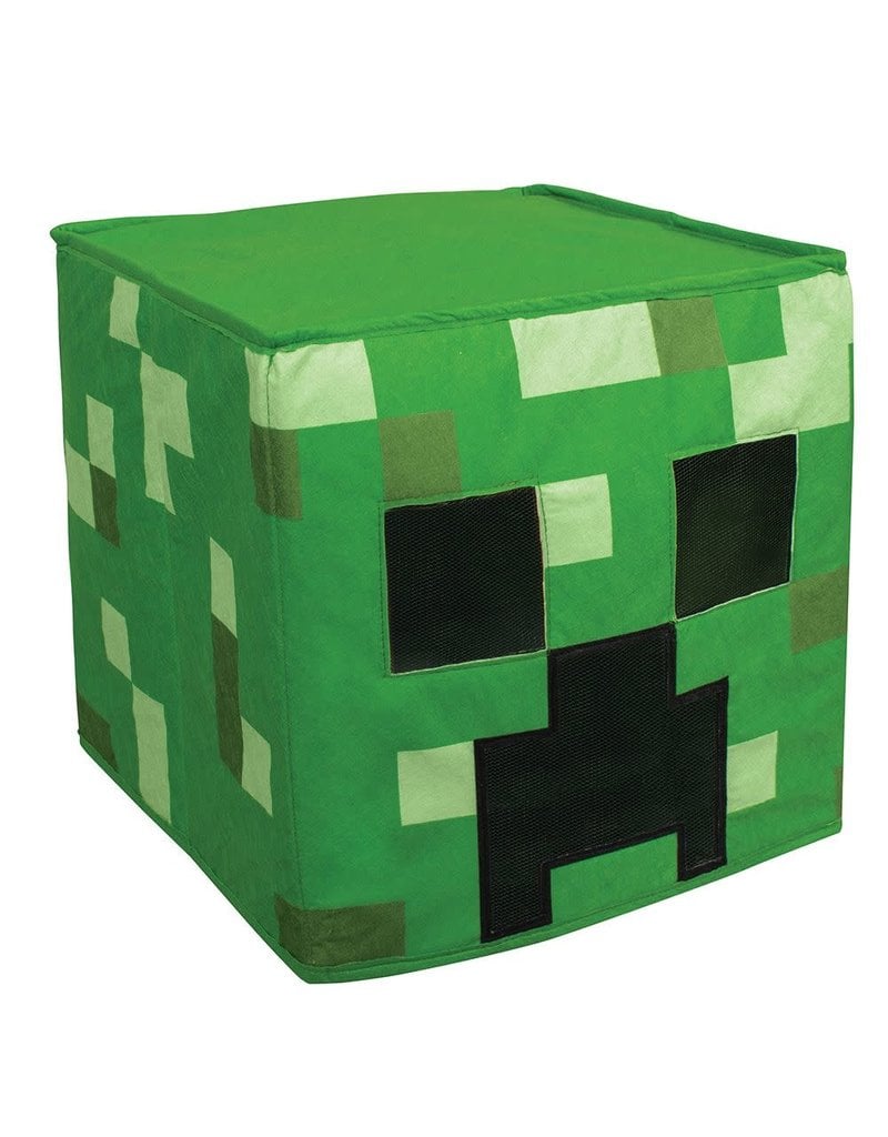 Disguise Costumes Minecraft Creeper Block Head Mask