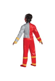 Disguise Costumes Boy's Red Power Ranger with Muscles (Dino Fury)