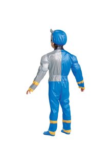 Disguise Costumes Toddler Blue Power Ranger with Muscles (Dino Fury)