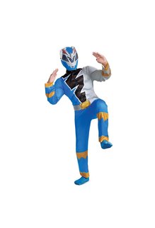 Disguise Costumes Boy's Blue Power Ranger with Muscles (Dino Fury)