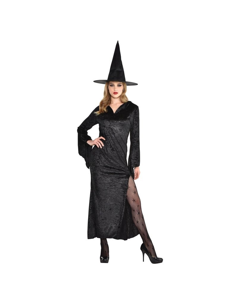 Amscan Women's Basic Witch Dress Costume
