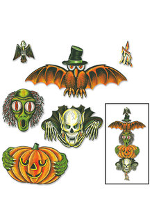 Vintage Halloween: Totem Pole Cutouts (6pk.)