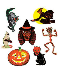 Vintage Halloween: Classic Cutouts (7pk.)