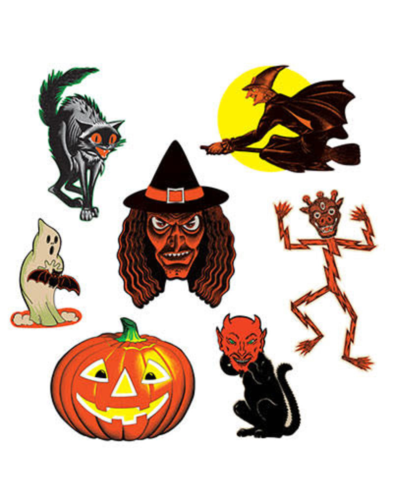 Vintage Halloween: Classic Cutouts (7pk.)