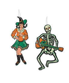 Vintage Halloween: Jointed GoGo Dancers (2pk.)
