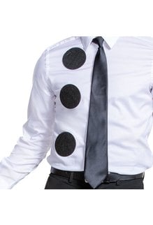 Disguise Costumes Adult 3 Hole Punch Jim Costume Kit (The Office)