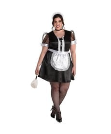 Amscan Women's Plus Size Maid for You Costume