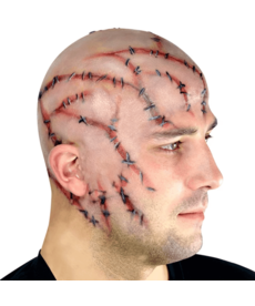 Latex App - Bald Cap Stitches