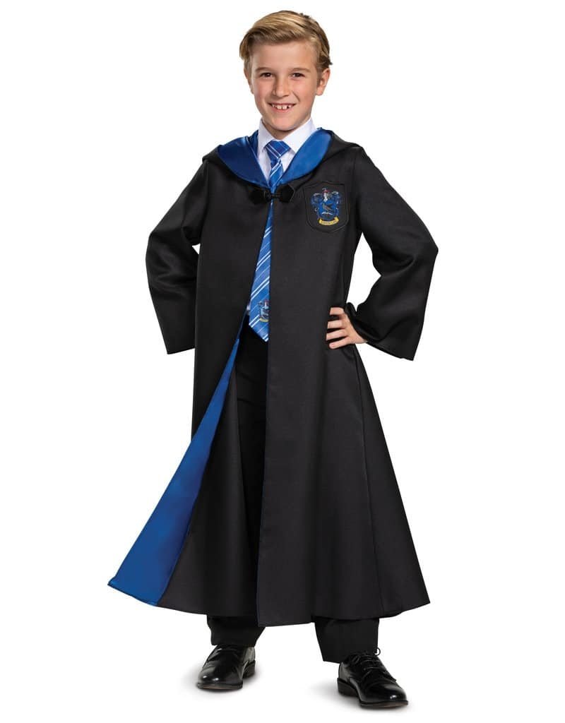 Kids Deluxe Ravenclaw Robe - Harry Potter - Johnnie Brocks Dungeon