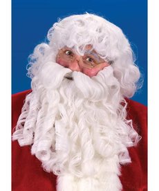 Fun World Costumes Deluxe Santa Wig & Beard Set