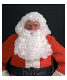 Halco Holidays Deluxe Santa White Wig & Beard