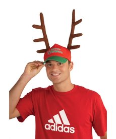 "Santa's Favorite" Reindeer Antlers Cap