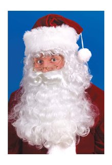 Fun World Costumes Santa Wigs & Beard Set