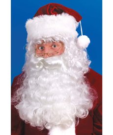 Fun World Costumes Santa Wigs & Beard Set