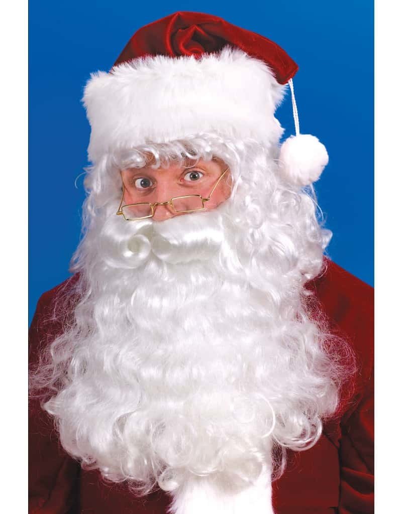 Fun World Costumes Santa Wigs & Beard Set