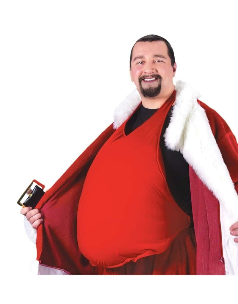 Fun World Costumes Red Santa Belly Padding