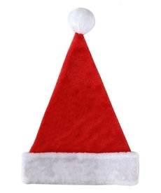 17" Plush Promo Santa Hat