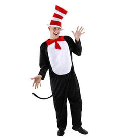 elope Adult Dr. Seuss The Cat in the Hat Costume