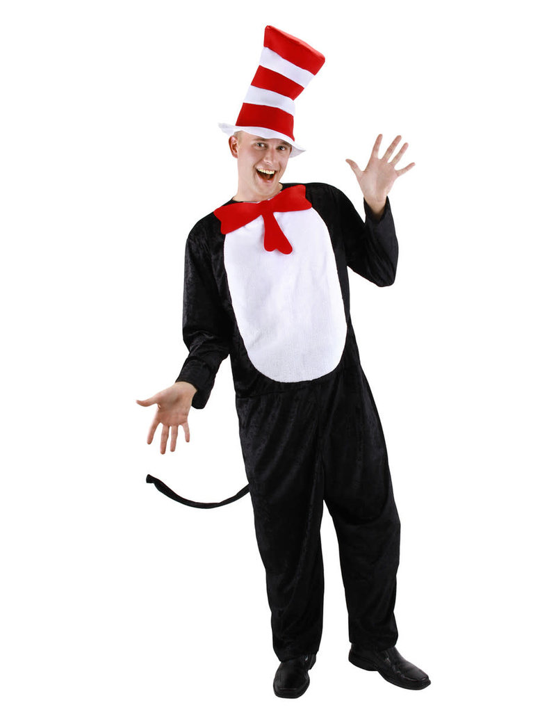 elope Adult Dr. Seuss The Cat in the Hat Costume