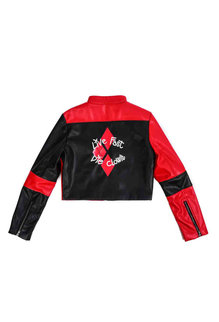 Harley Quinn Suicide Squad Cosplay Moto Jacket