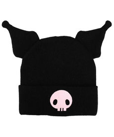 Kuromi 3D Plush Ears Cosplay Beanie