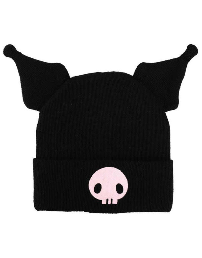 Kuromi 3D Plush Ears Cosplay Beanie