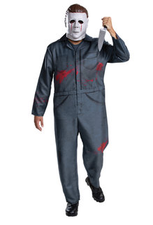Disguise Costumes Men's Deluxe Michael Myers Costume (Halloween 2)
