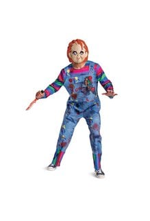 Disguise Costumes Men's Deluxe Chucky Costume