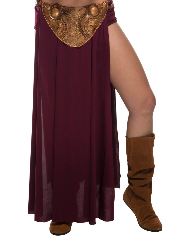 Rubies Costumes Women's Princess Slave Leia Costume (Gold Bikini Outfit): Star Wars Saga