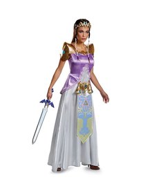 Disguise Costumes Women's Deluxe Classic Zelda Costume (Legend of Zelda)
