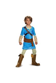 Disguise Costumes Boy's Deluxe Link Costume (Legend of Zelda: Breath Of The Wild)