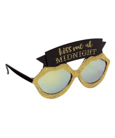 Amscan New Year's "Kiss Me At Midnight" Glasses