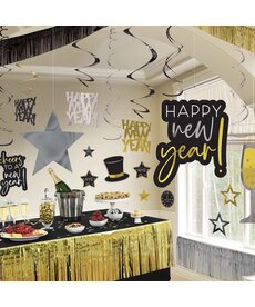 Amscan New Years Giant Room Decorating Kit (28pcs.)