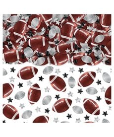 Amscan 2.5oz. Foil Football & Stars Confetti