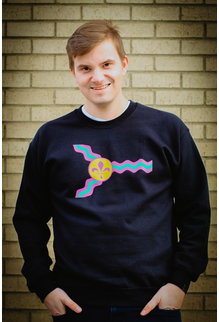 St. Louis Mardi Gras Flag Crewneck