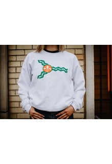 Saint Louis Flag St. Patrick's Day Crewneck